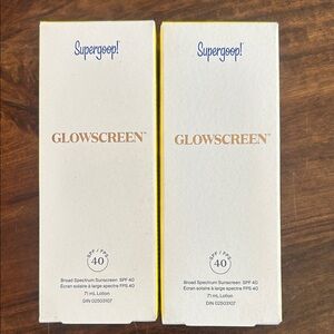 Supergoop! Glowscreen SPF 40 - 2 Pack Bundle | 71 ml | New (#1)
